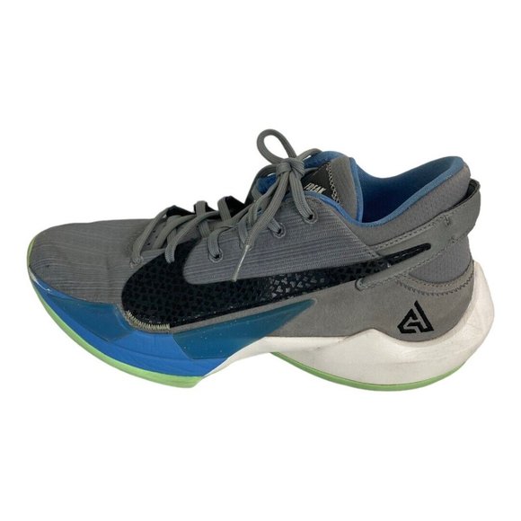 Nike Mens Zoom Freak 2 CK5424-004 Gray Basketball Shoes Sneakers Size 8.5 main image 12